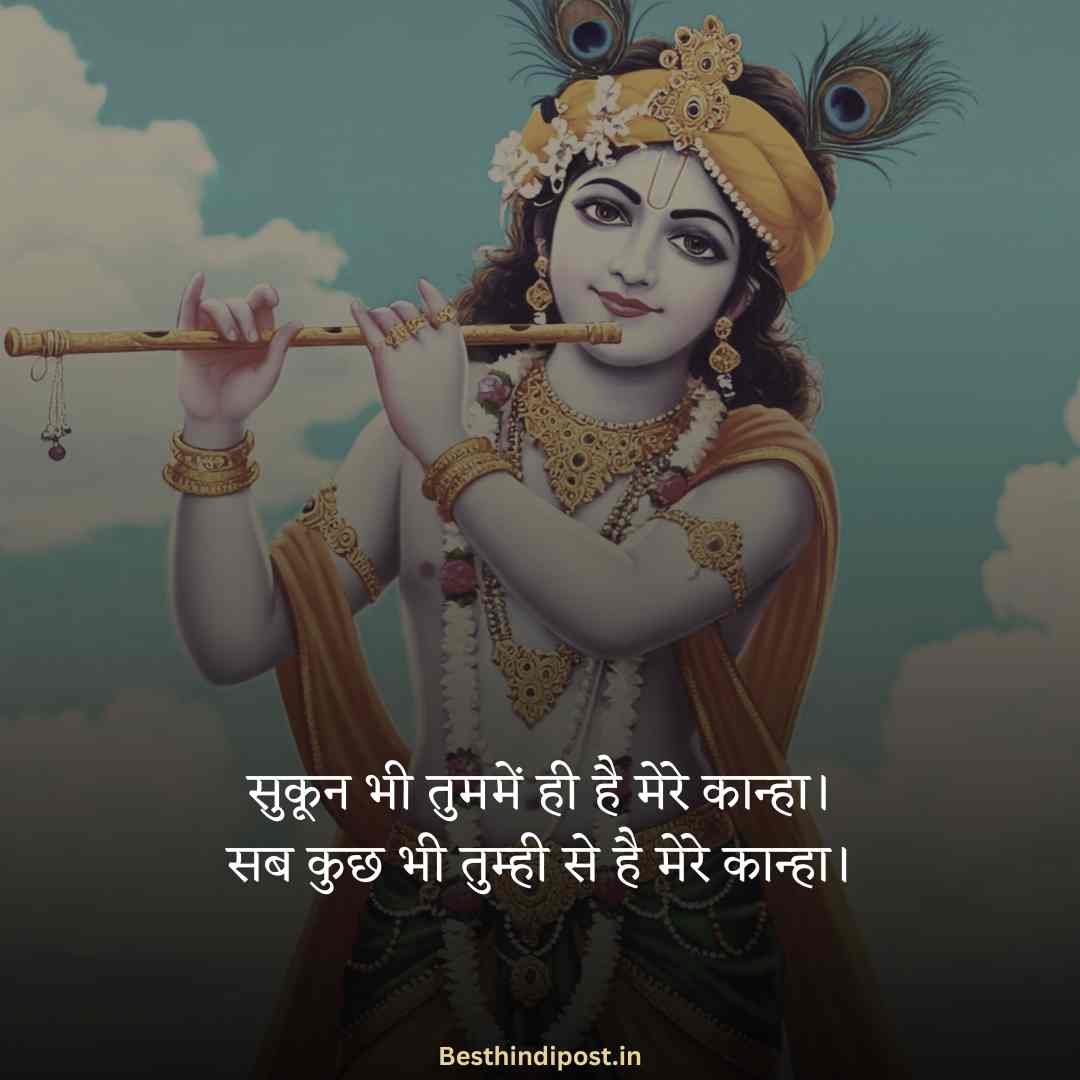 Krishna Shayari Love